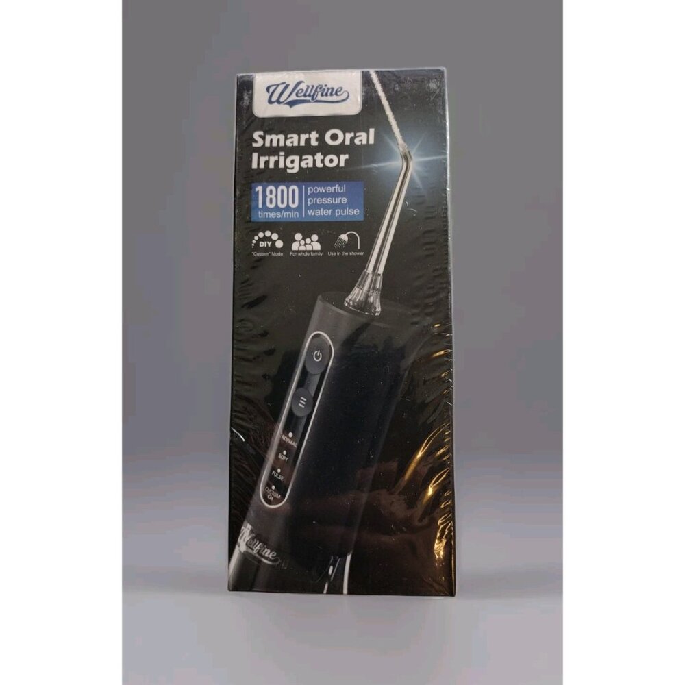 Wellfine Smart Oral Irrigator Multi Nozzle Cordless